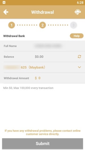 9KING Fast And Easy Withdrawals