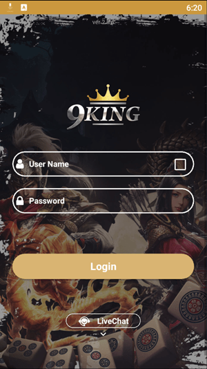 How to log in to the Malaysia 9KING Entertainment App-2