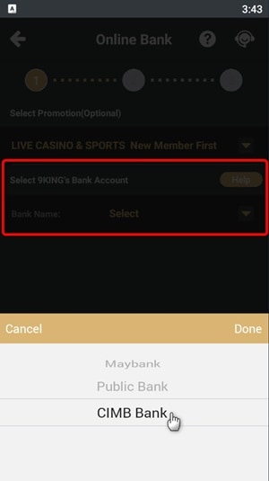Use 9KING Online Banking-2